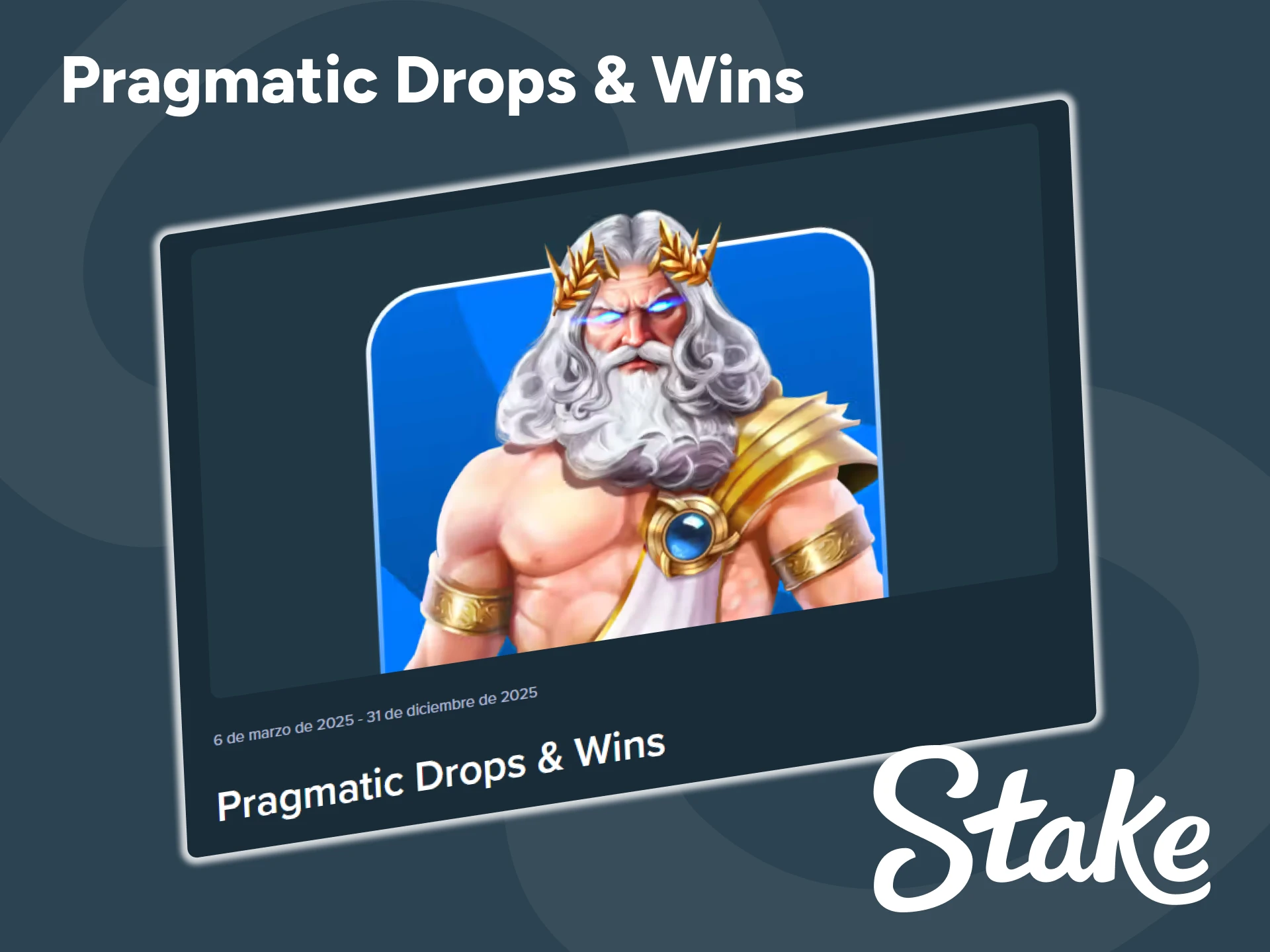 Juega a los juegos de Pragmatic Play en Stake para conseguir bonificaciones.