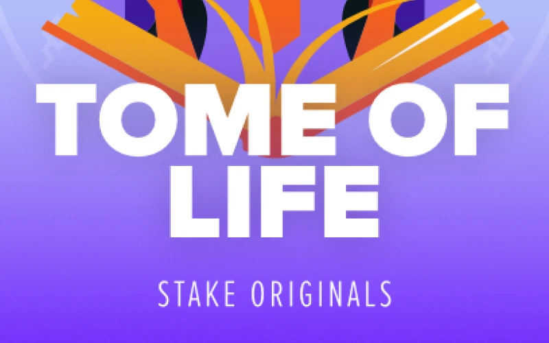 Intenta no perder en el juego Tome of Life en Stake.