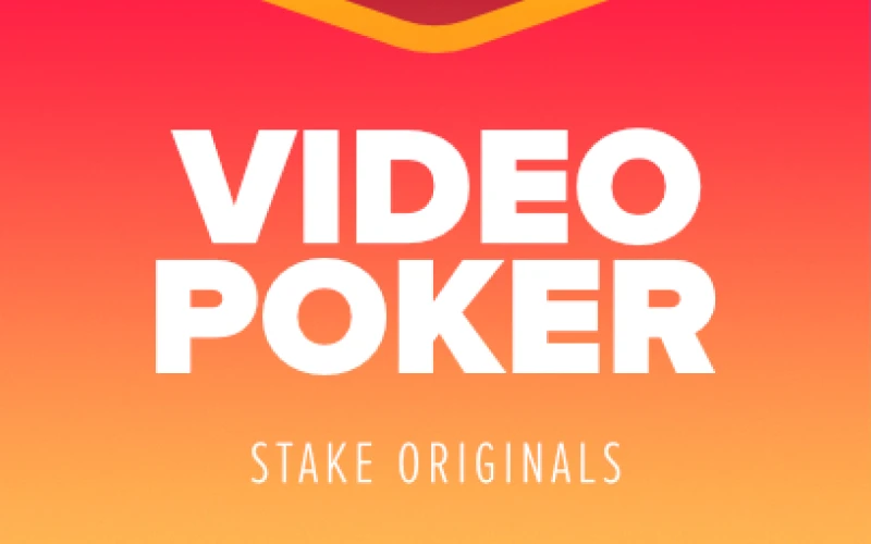 Video Poker de Stake Originals es un juego muy popular.