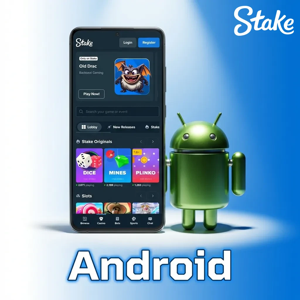 Android app installation guide showing APK download steps and system requirements for devices with 2GB RAM minimum