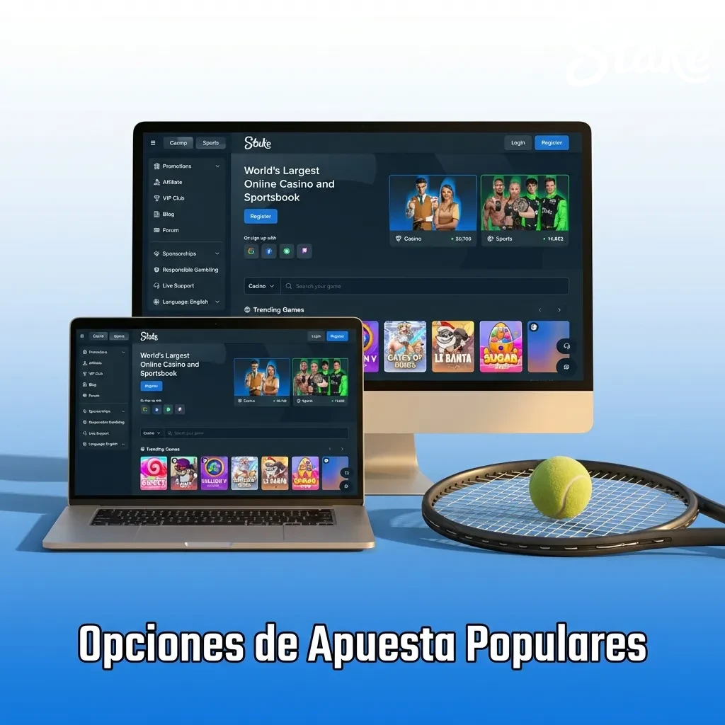 Pantalla de plataforma de apuestas mostrando opciones en vivo, pre-partido y sistema con múltiples mercados disponibles