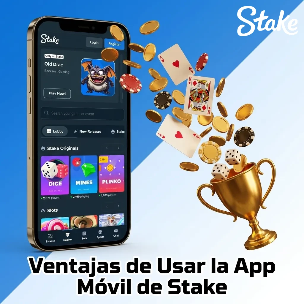 Ventajas de la app móvil de Stake: acceso rápido a apuestas, notificaciones en tiempo real y seguridad mejorada en Argentina