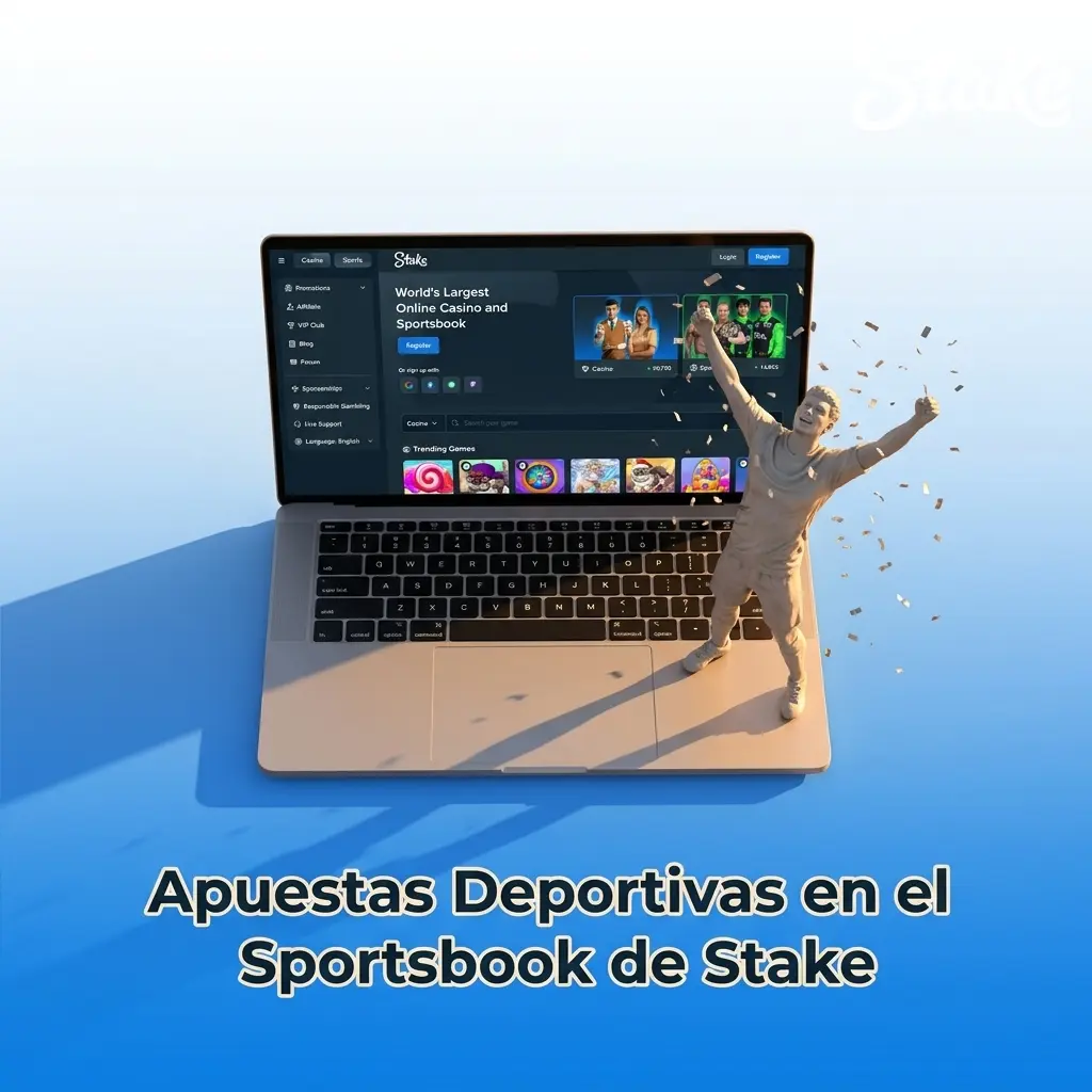 Sportsbook de Stake con apuestas deportivas en vivo, cuotas competitivas y más de 40 disciplinas para jugadores argentinos